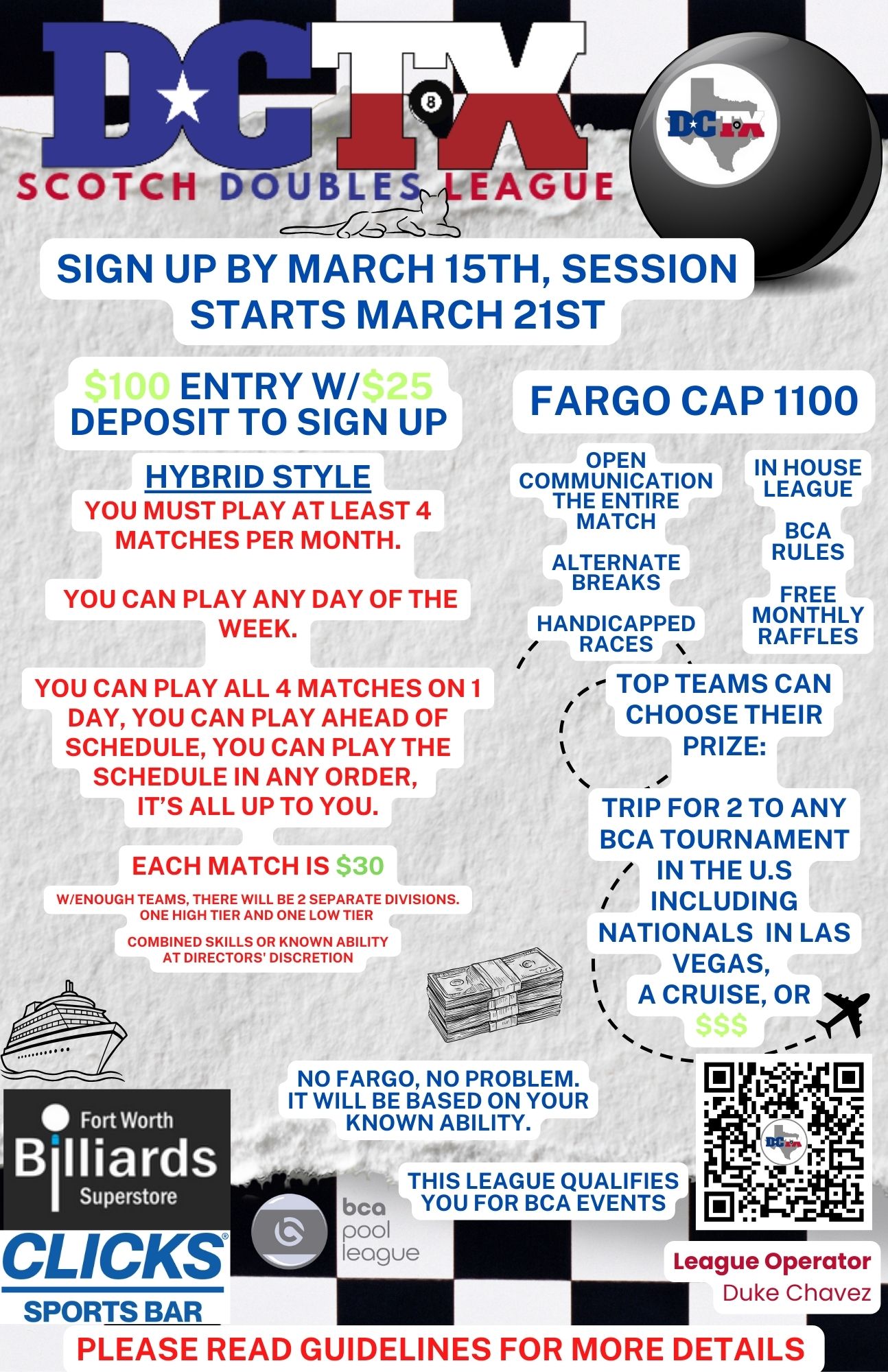 Scotch Doubles League - Spring Session 2026
