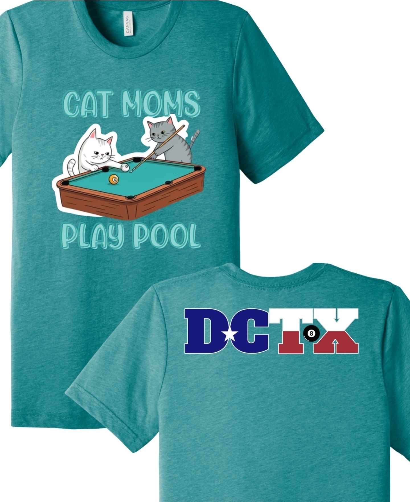 Cat Mom's Play Pool T-Shirt